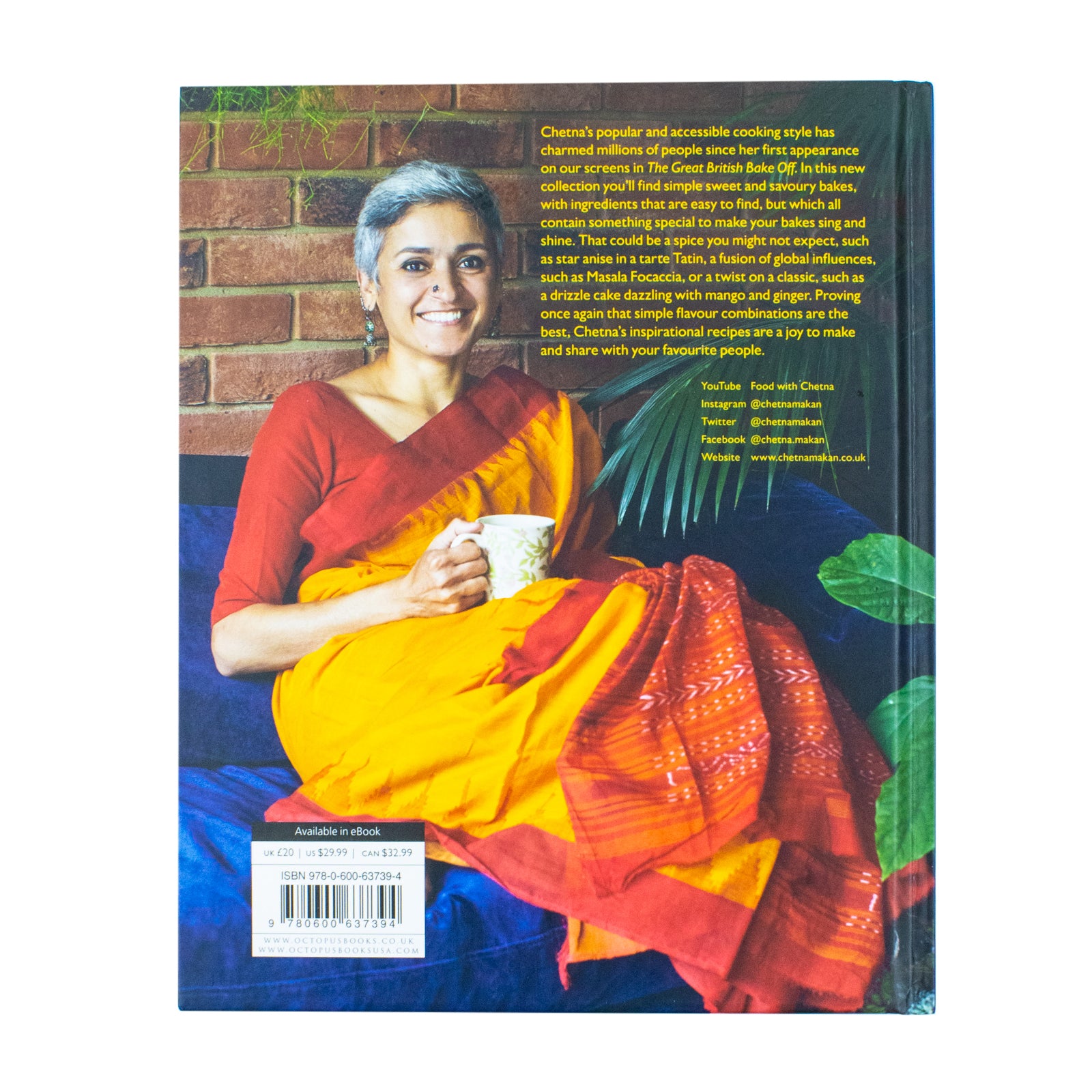 Chetna's Easy Baking: With a Twist of Spice by Chetna Makan - hardback cookbook interior page