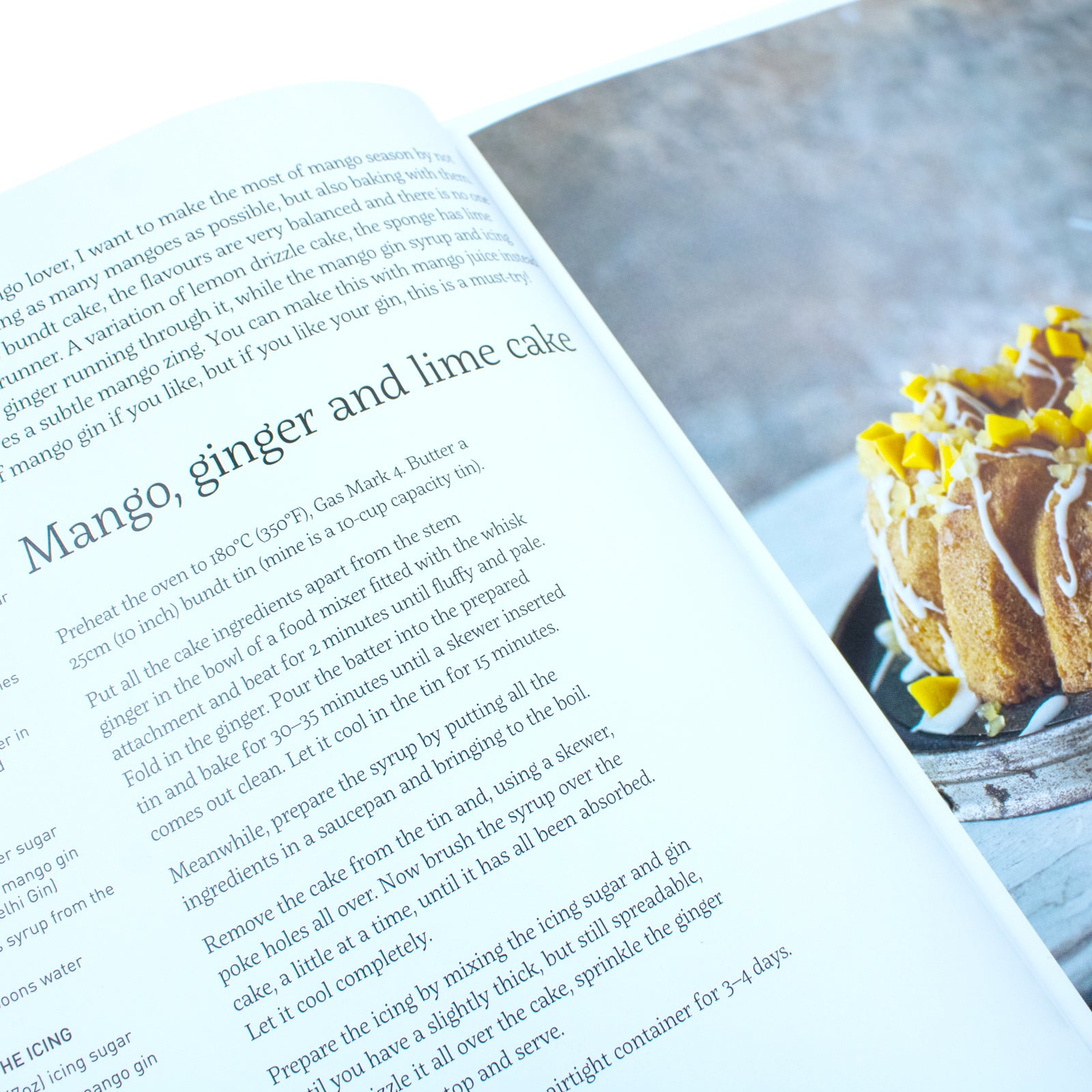 Chetna's Easy Baking: With a Twist of Spice by Chetna Makan - hardback cookbook back cover