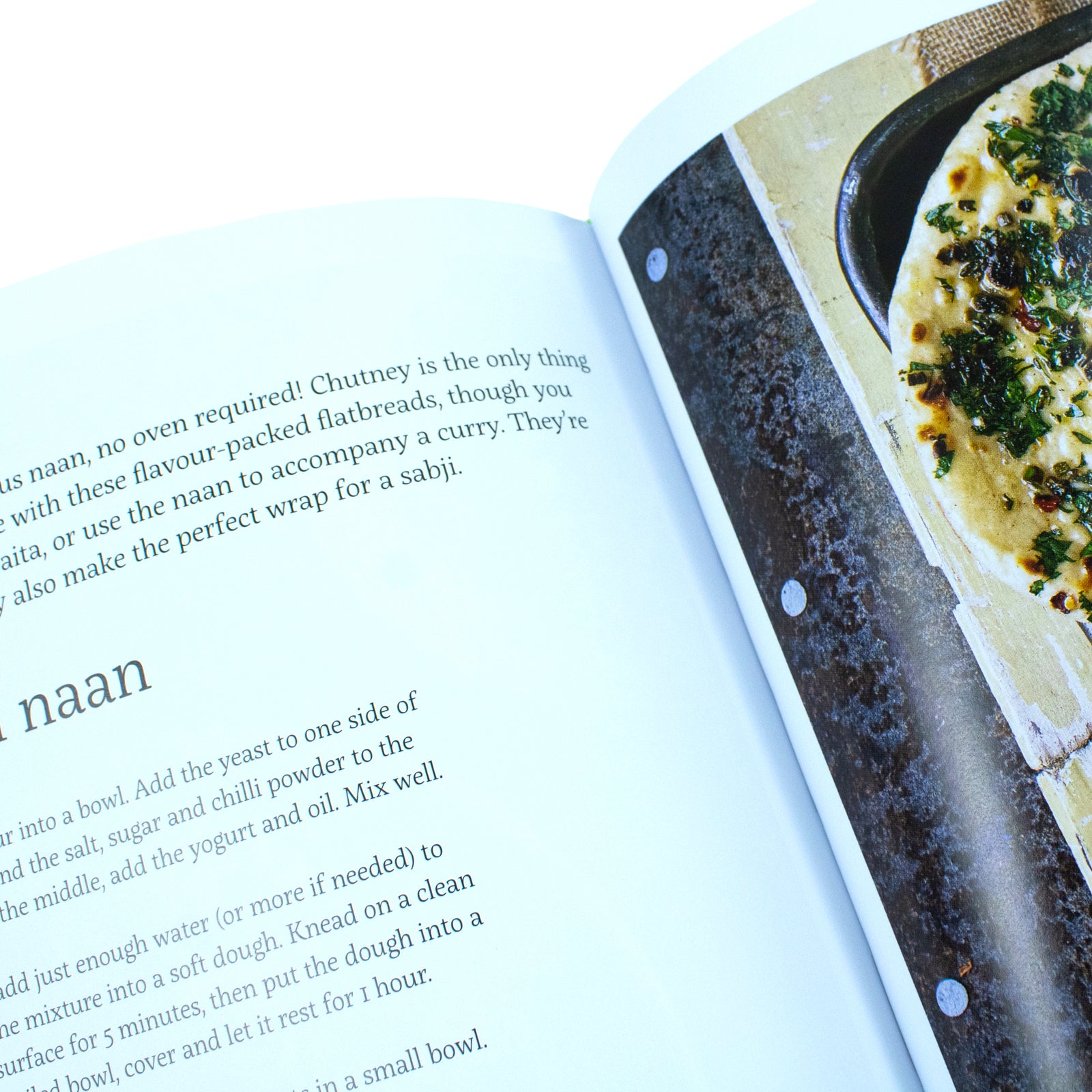 Chetna's Healthy Indian: Vegetarian by Chetna Makan - hardback cookbook back cover detail