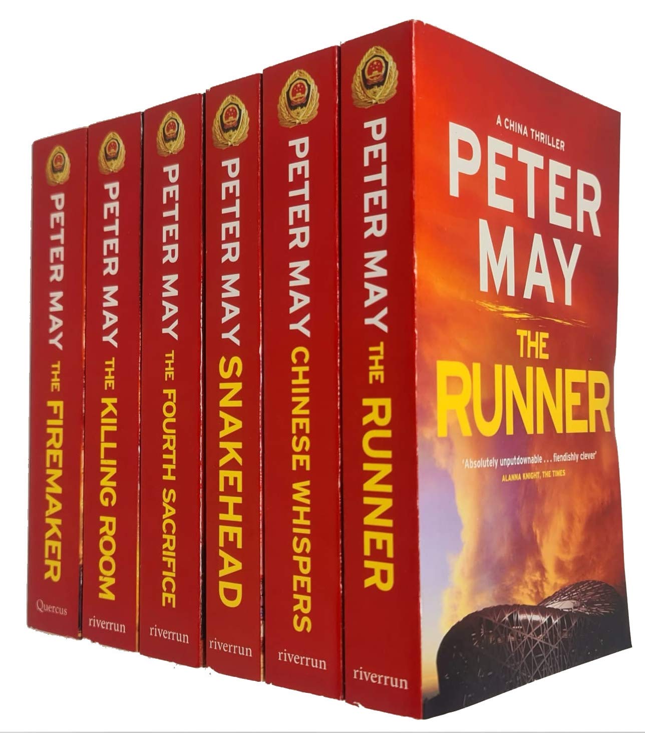 China Thrillers 6 Books Collection Set by Peter May - brand new paperback boxed set cover
