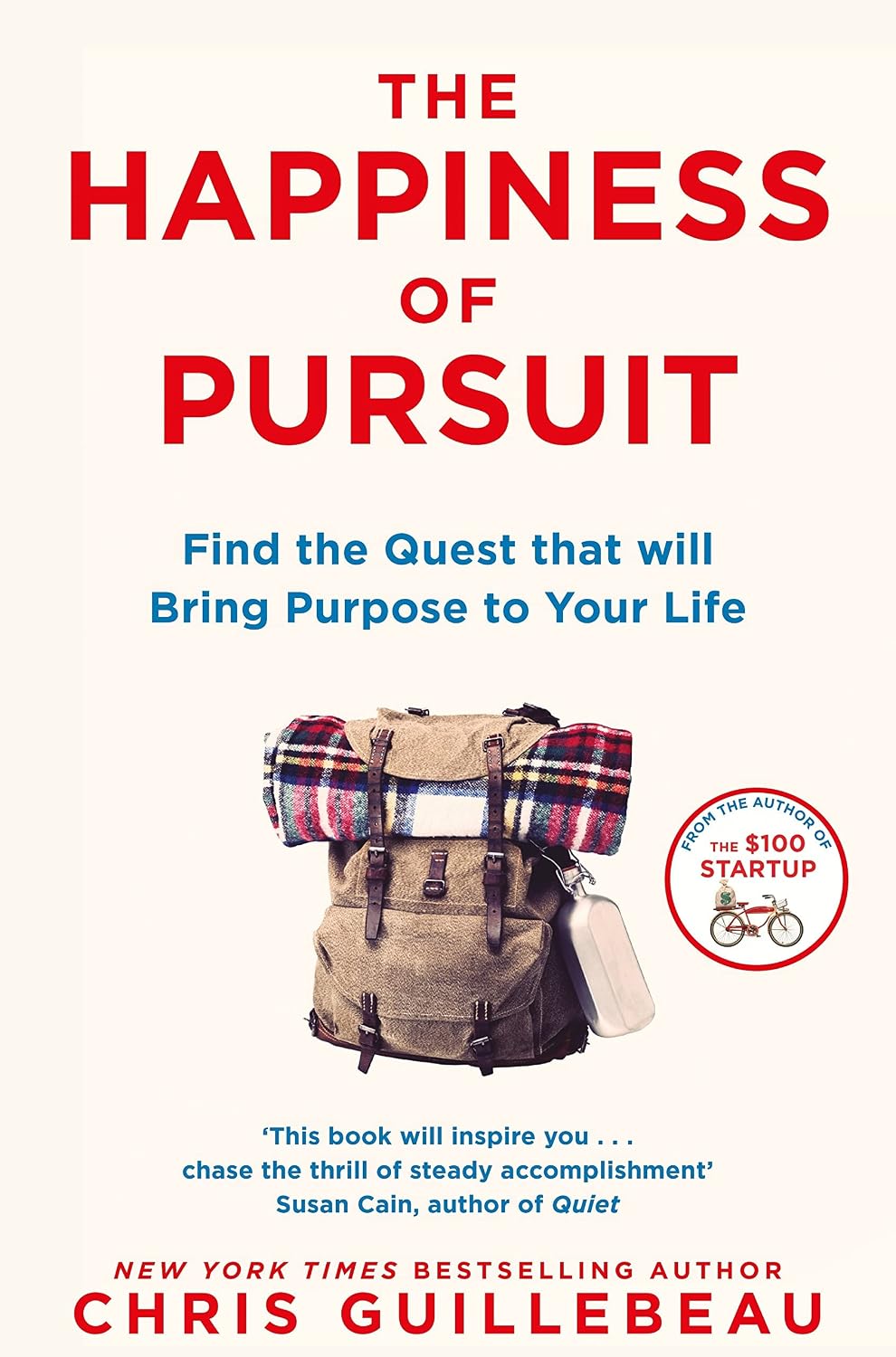 Close-up of Chris Guillebeau 3 book collection set paperback covers - business and self-help