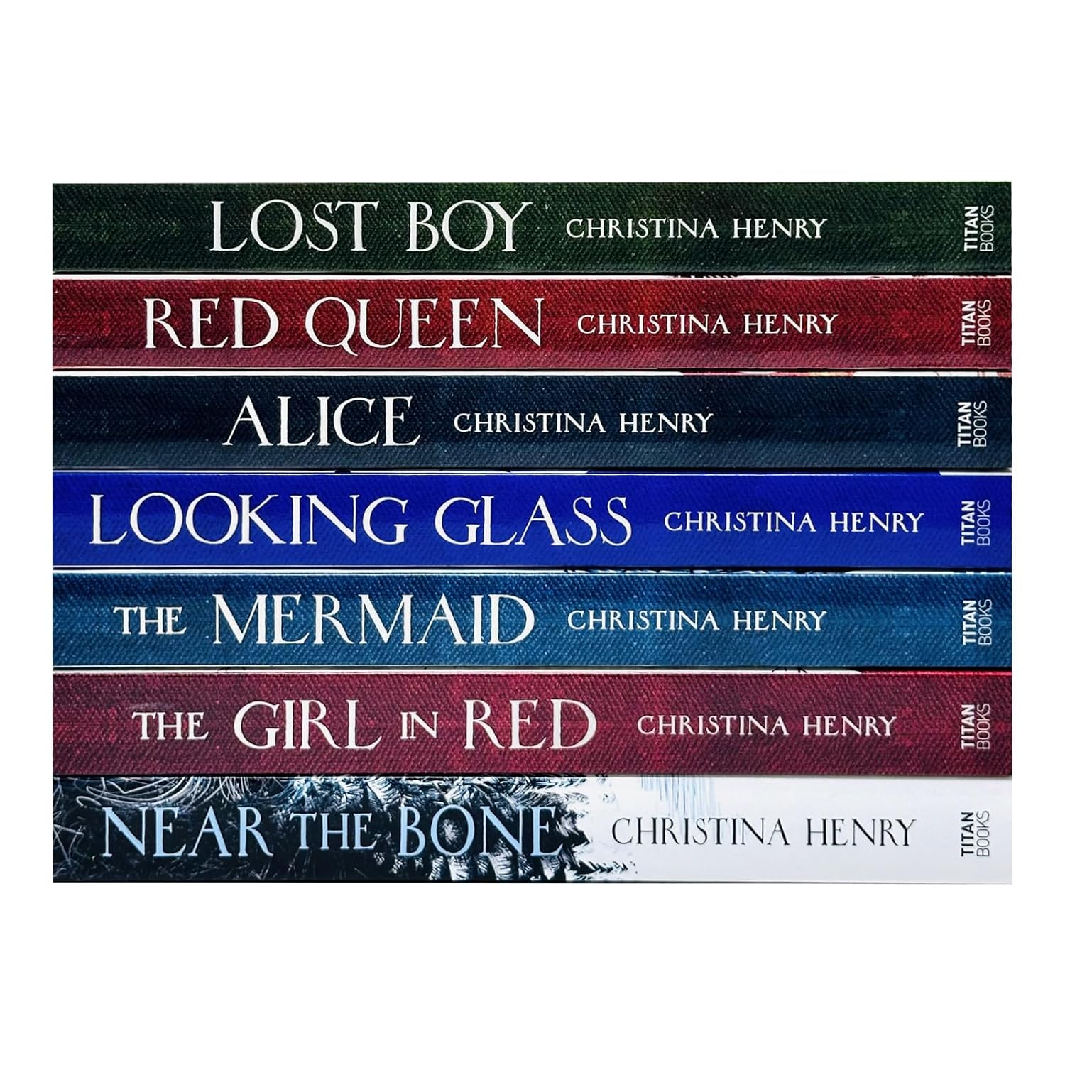 Christina Henry dark fantasy paperback collection - Chronicles of Alice trilogy and standalone novels