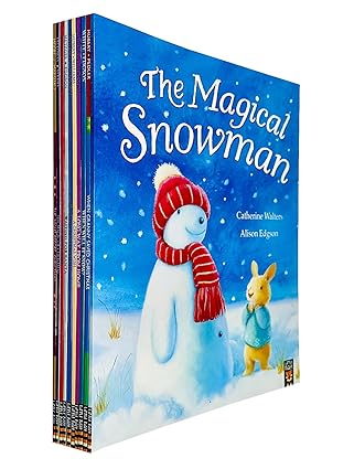 Children's Christmas Storybook Collection 10 Books Set paperback, including The Night Before Christmas and One Snowy Night, for ages 3-5