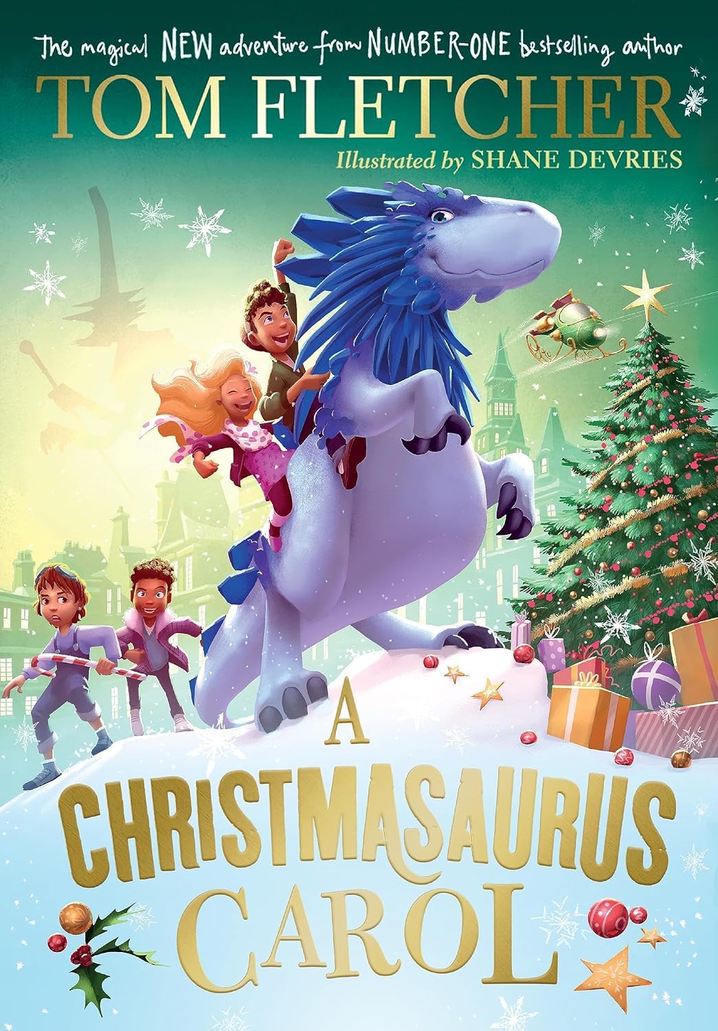 The Christmasaurus Collection 3 book set by Tom Fletcher - brand new paperback gift set for children