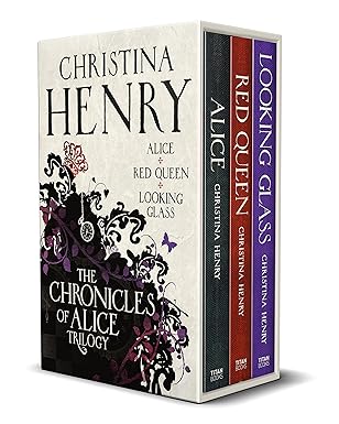 The Chronicles of Alice Trilogy 3 Books Paperback Box Set by Christina Henry - Alice, Red Queen, Looking Glass - Adult Dark Fantasy Horror