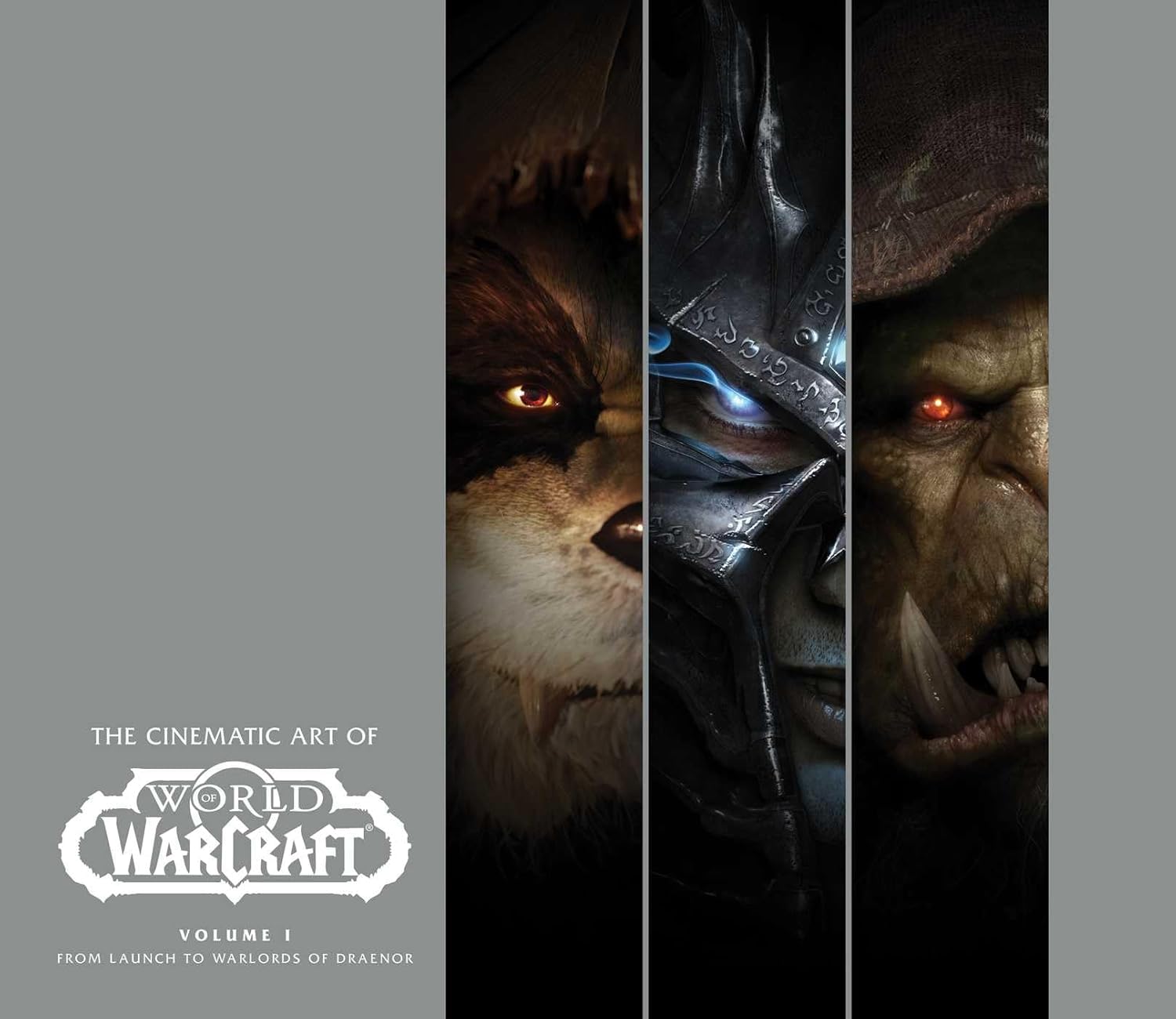 The Cinematic Art of World of Warcraft: Volume 1 by Gregory Solano and Matt Burns - hardback art book cover