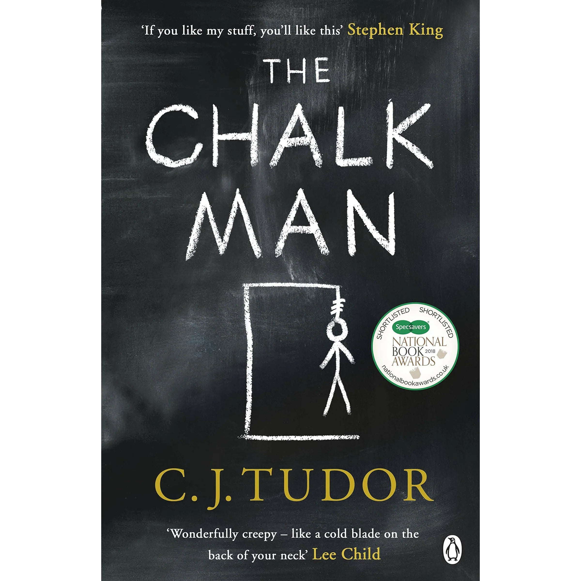 C J Tudor Collection paperback thriller set - The Chalk Man, Annie Thorne, The Other People, The Burning Girls covers