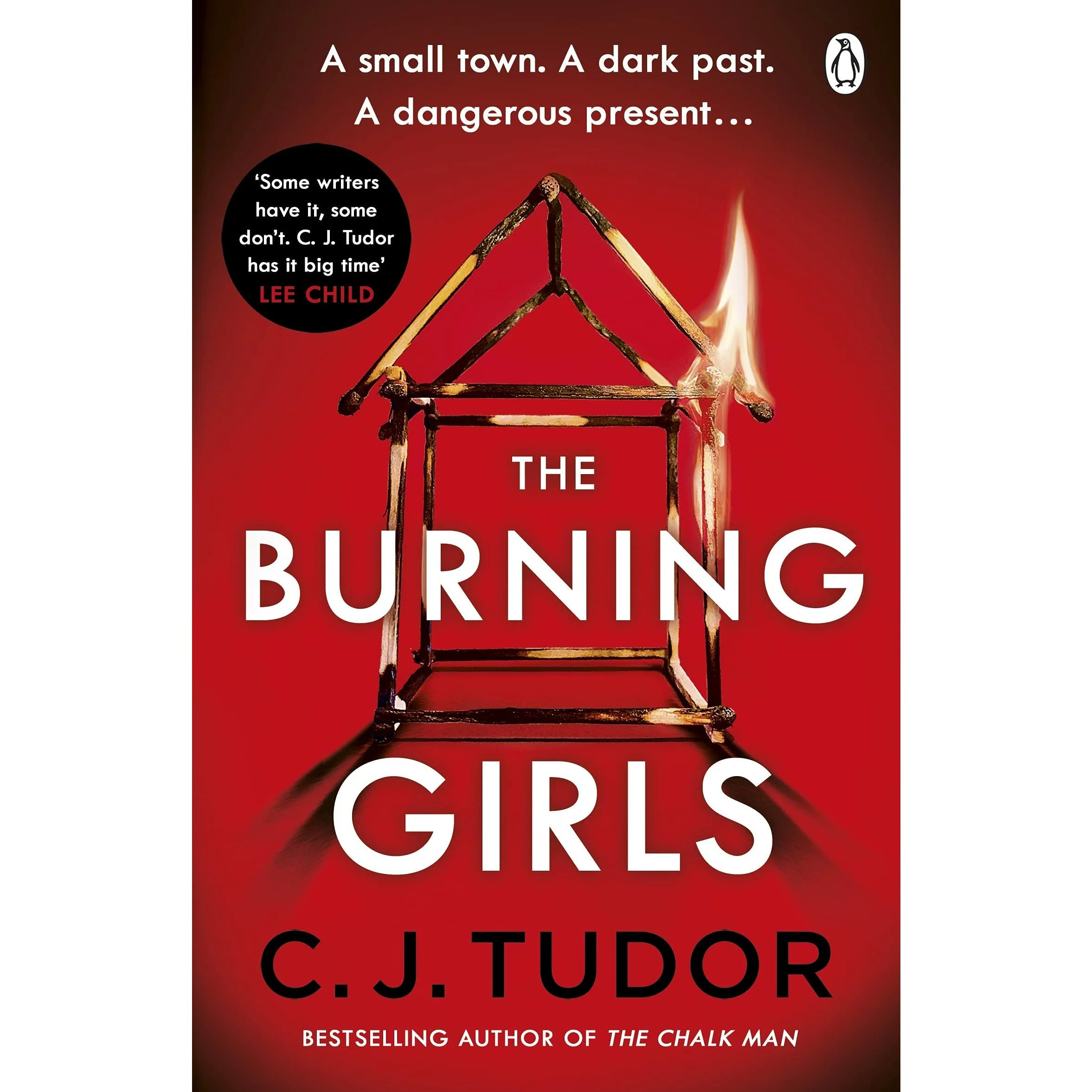 C J Tudor 4 Book Paperback Set - The Chalk Man, The Taking of Annie Thorne, The Other People, The Burning Girls back covers