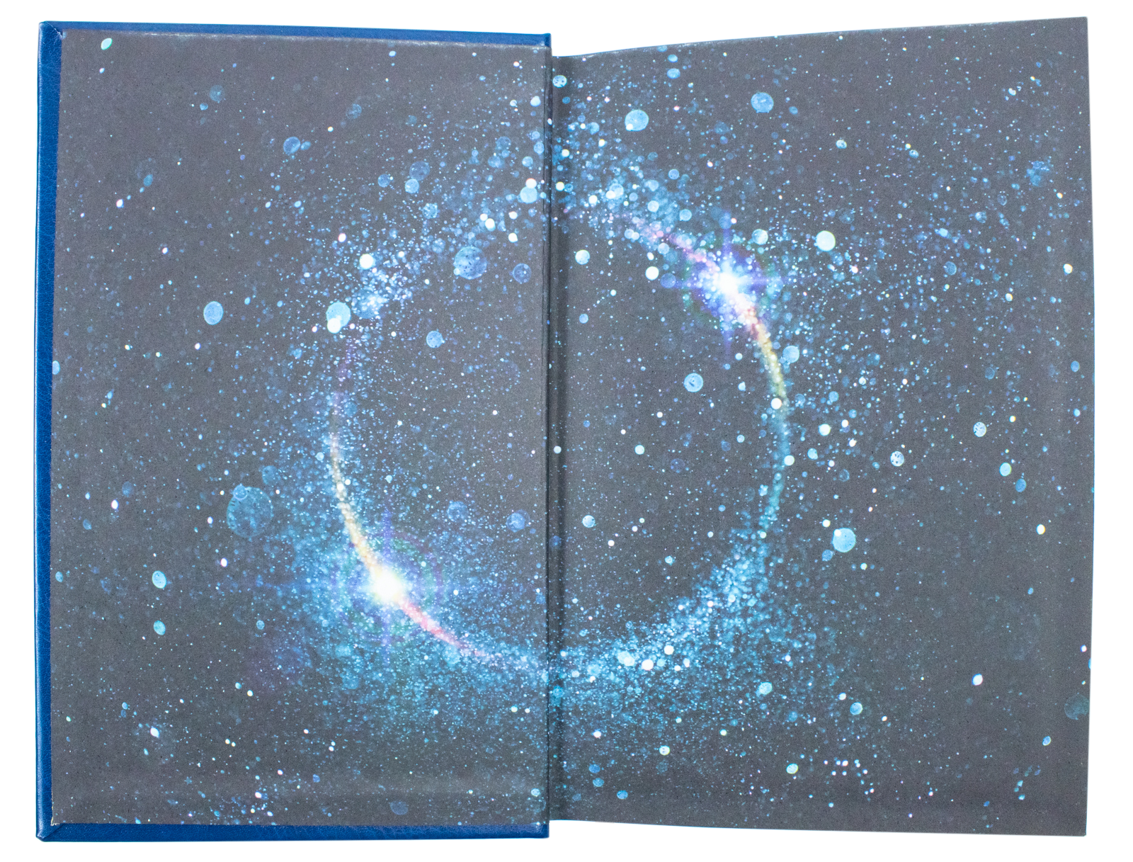 Interior pages of Classic Tales of Science Fiction and Fantasy leather-bound anthology