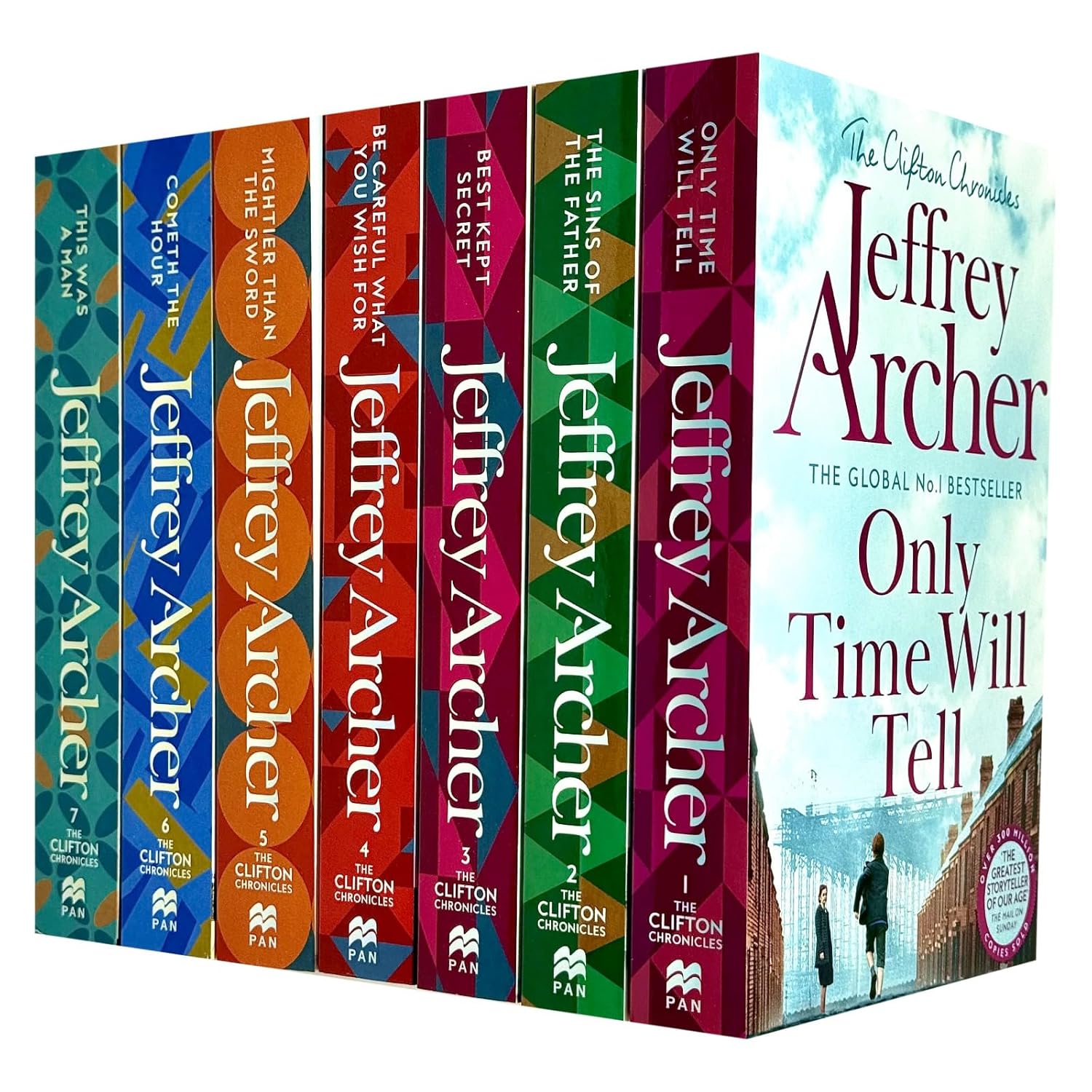The Clifton Chronicles by Jeffrey Archer 7 Books Collection Set - Paperback front cover