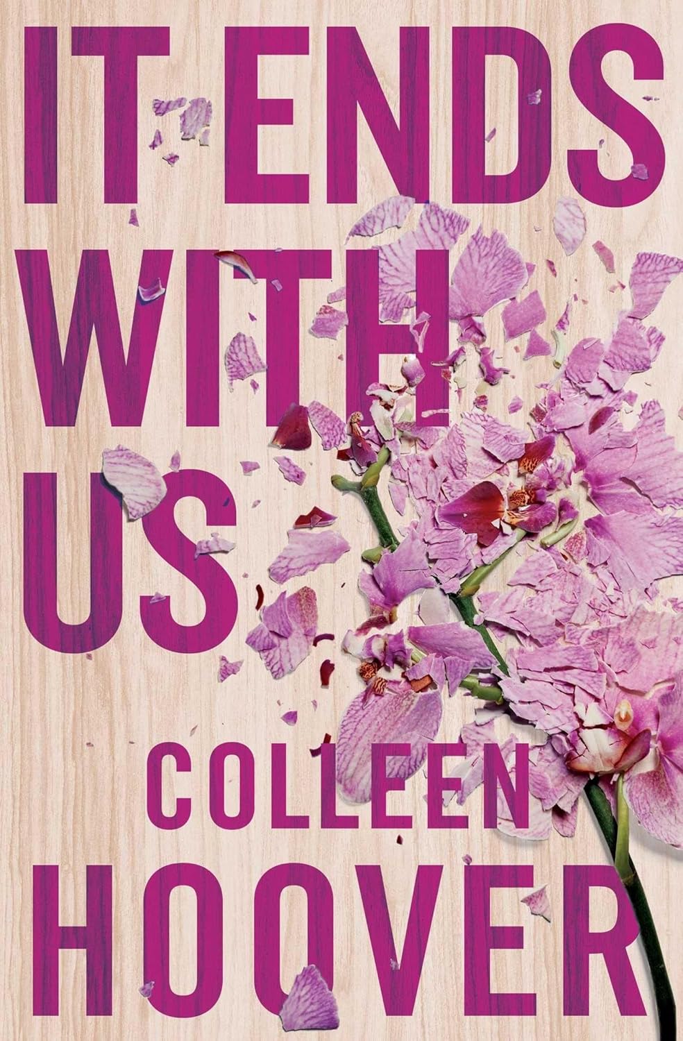 Colleen Hoover It Ends with Us It Starts with Us paperback book set back covers