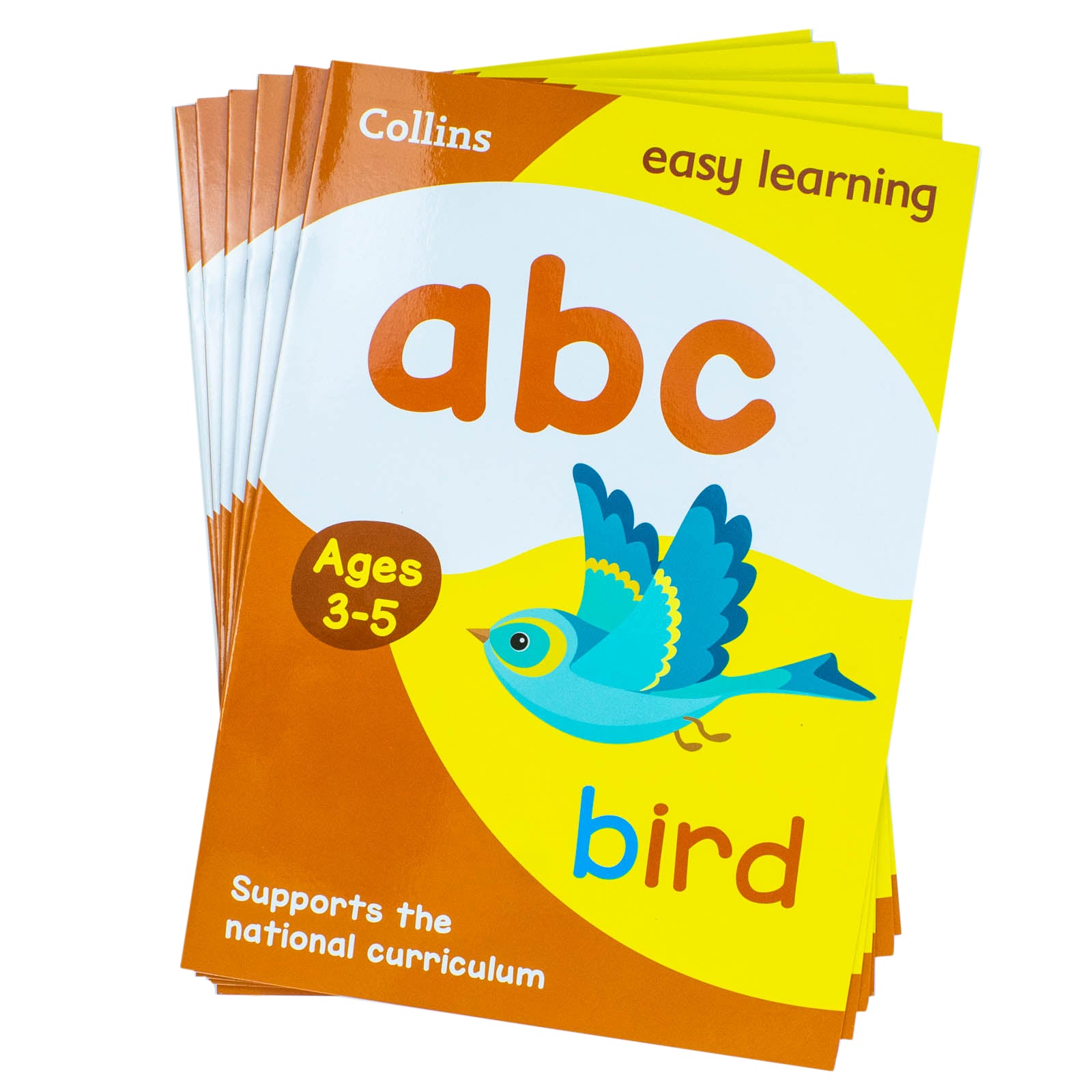 Collins Easy Learning Preschool 6 Books Collection Set Ages 3-5 paperback - full set front cover