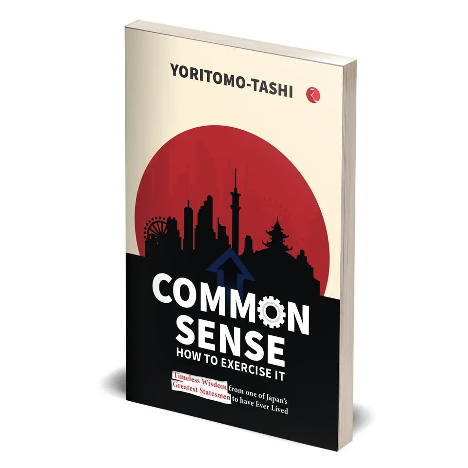 Back cover of Common Sense: How to Exercise It by Yoritomo-Tashi paperback, self-help book