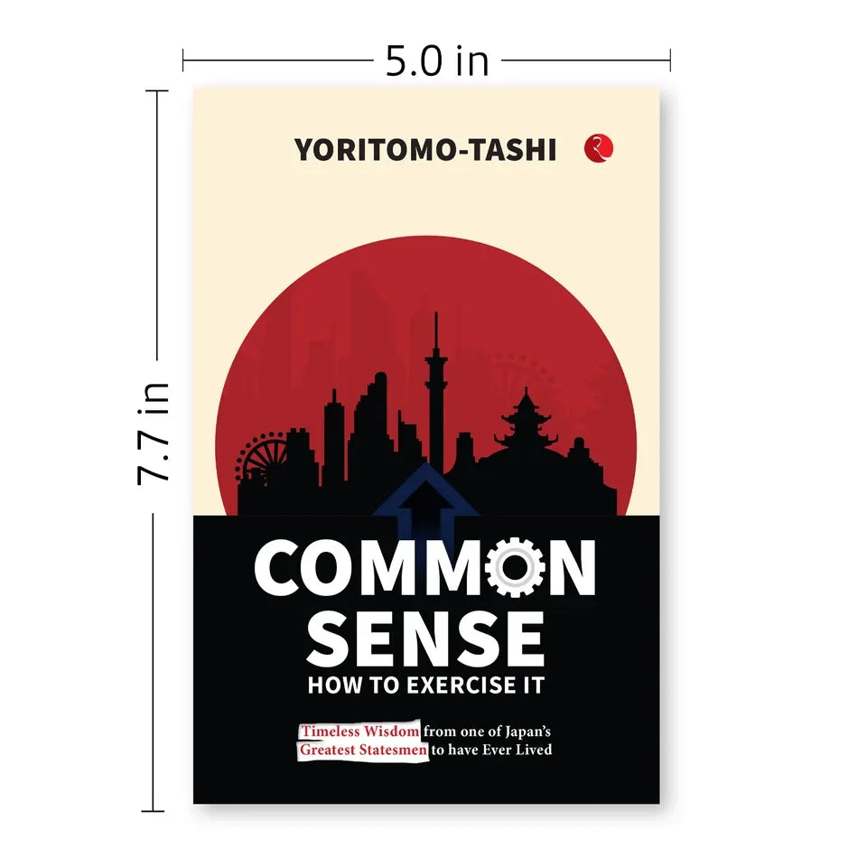 Detail view of Common Sense: How to Exercise It by Yoritomo-Tashi, brand new paperback