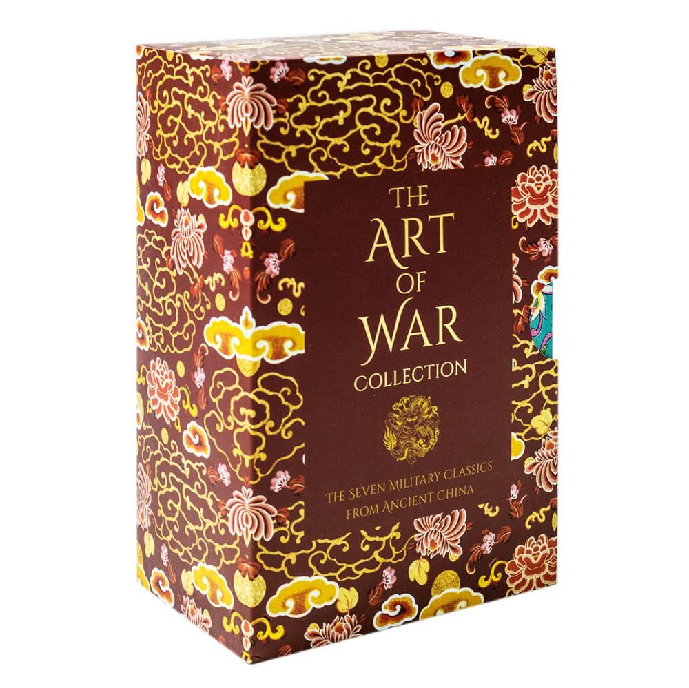 The Complete Art of War 8 Books Collection Box Set - close up of paperback box set spines