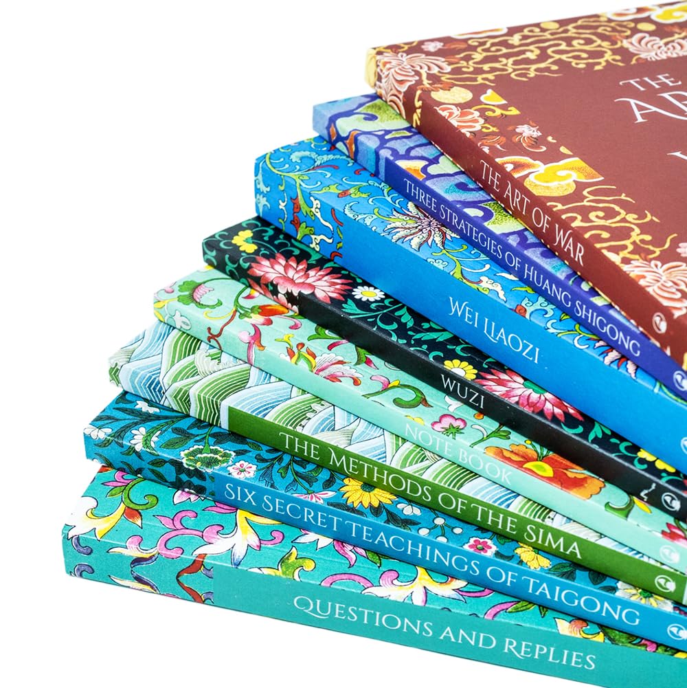 The Complete Art of War 8 Books Collection Box Set - Ancient Chinese military classics book stack