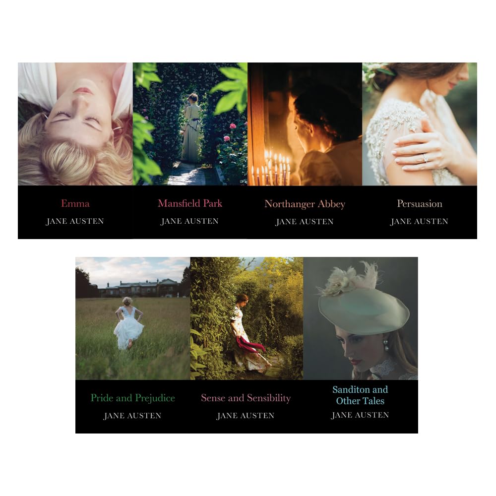 The Complete Works of Jane Austen 7 Books Collection Box Set (Mansfield Park, Persuasion) - Lets Buy Books