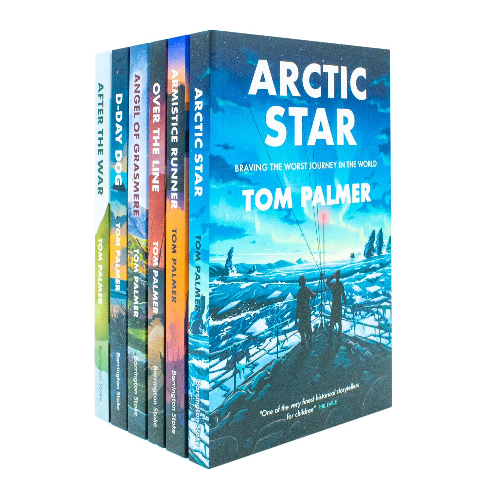 Conkers Series by Tom Palmer 6 Books Collection Set - Armistice Runner, D-Day Dog, After the War, Resist, Over the Line, Arctic Star - Paperback Ages 8-12