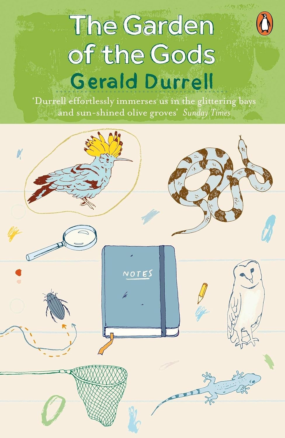 My Family and Other Animals paperback cover by Gerald Durrell, part of the Corfu Trilogy 3 book collection set