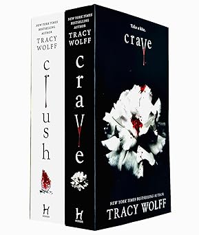 Crave Series by Tracy Wolff 2 Books Collection Set (Crave & Crush) - Paperback Young Adult Romance