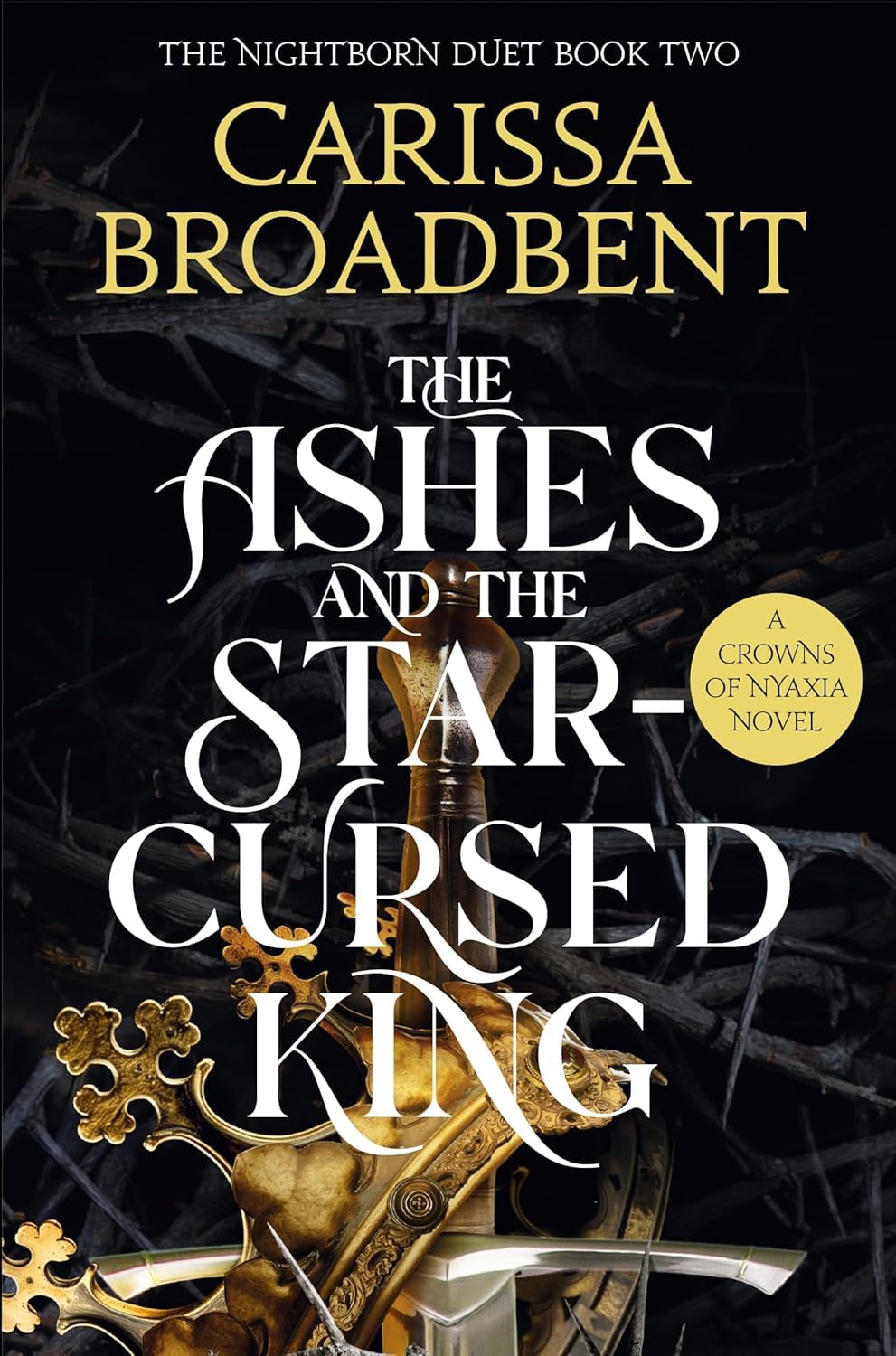 Carissa Broadbent Crowns of Nyaxia 2 book paperback collection set - enemies to lovers vampire fantasy romance