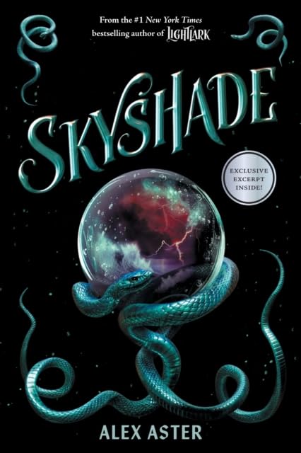 Crowntide by Alex Aster hardback book cover, book 4 in the Lightlark Saga young adult fantasy series