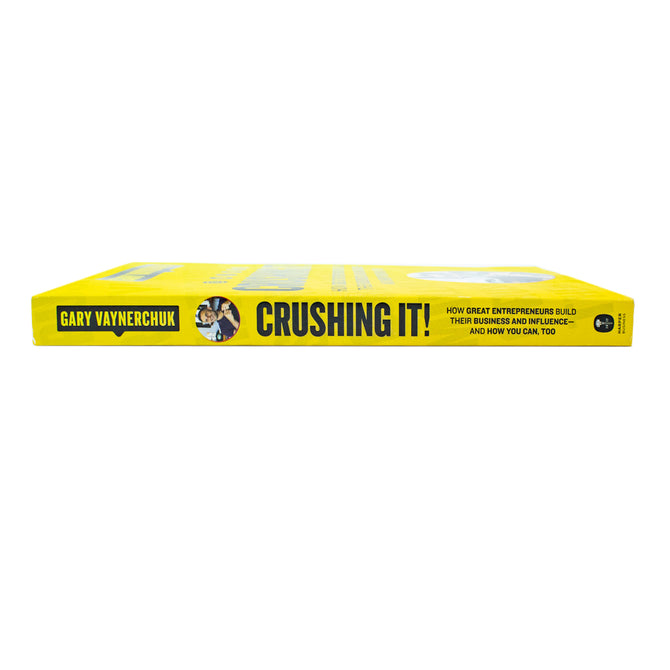 Crushing It! by Gary Vaynerchuk - Paperback angled cover view