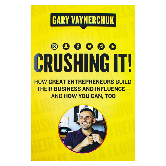 Crushing It! by Gary Vaynerchuk - Paperback back cover with book description