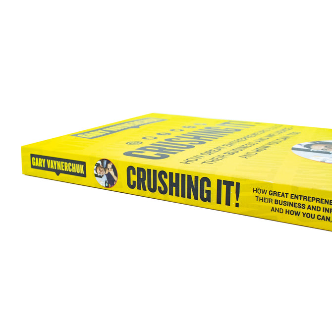 Crushing It! by Gary Vaynerchuk - Paperback interior pages sample