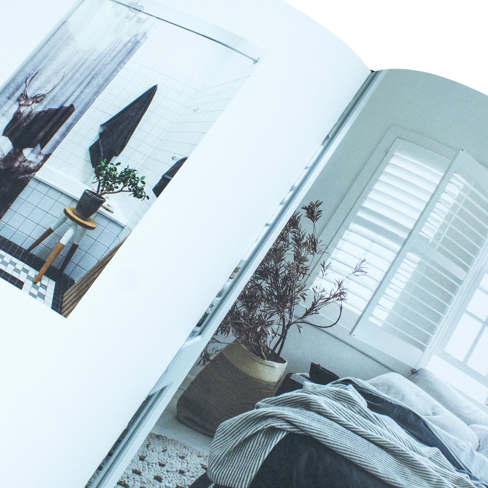Curate by Lynda Gardener & Ali Heath - monochrome interior styling photograph