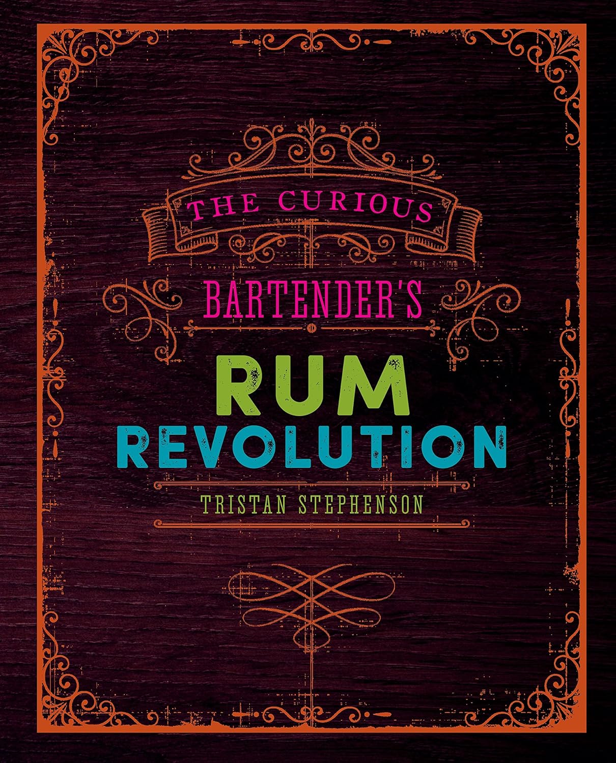 The Curious Bartender's Gin Palace and Rum Revolution hardback books by Tristan Stephenson