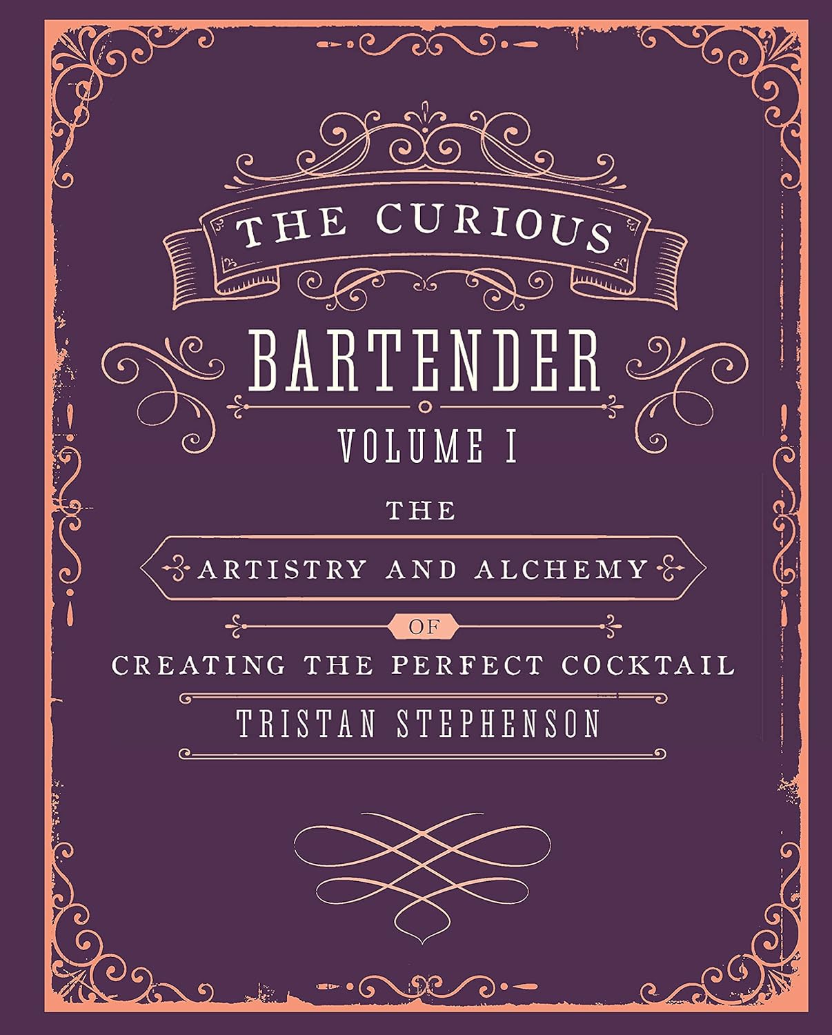 The Curious Bartender 4 book hardback collection set by Tristan Stephenson, cocktail and spirits books