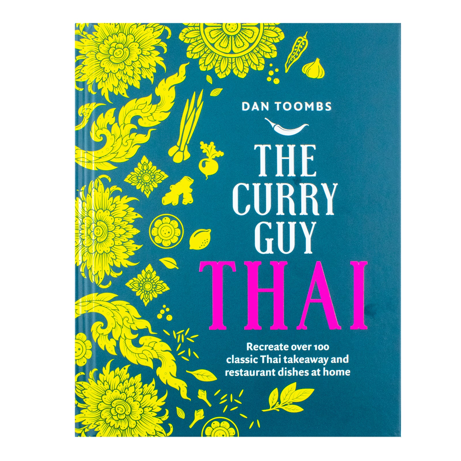 Curry Guy Thai by Dan Toombs - hardback Thai cookbook cover