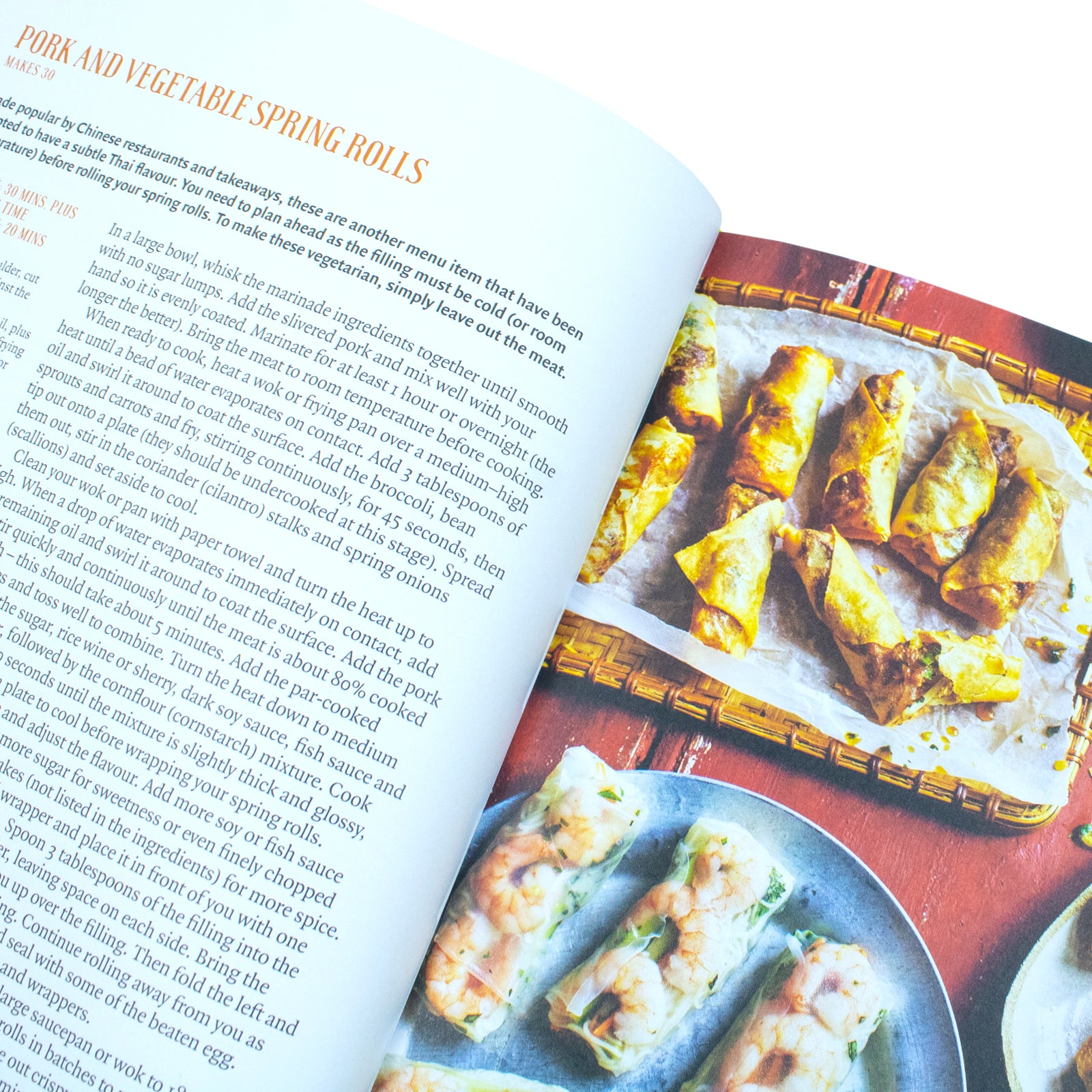 Curry Guy Thai by Dan Toombs - hardback Thai cookbook, back cover detail