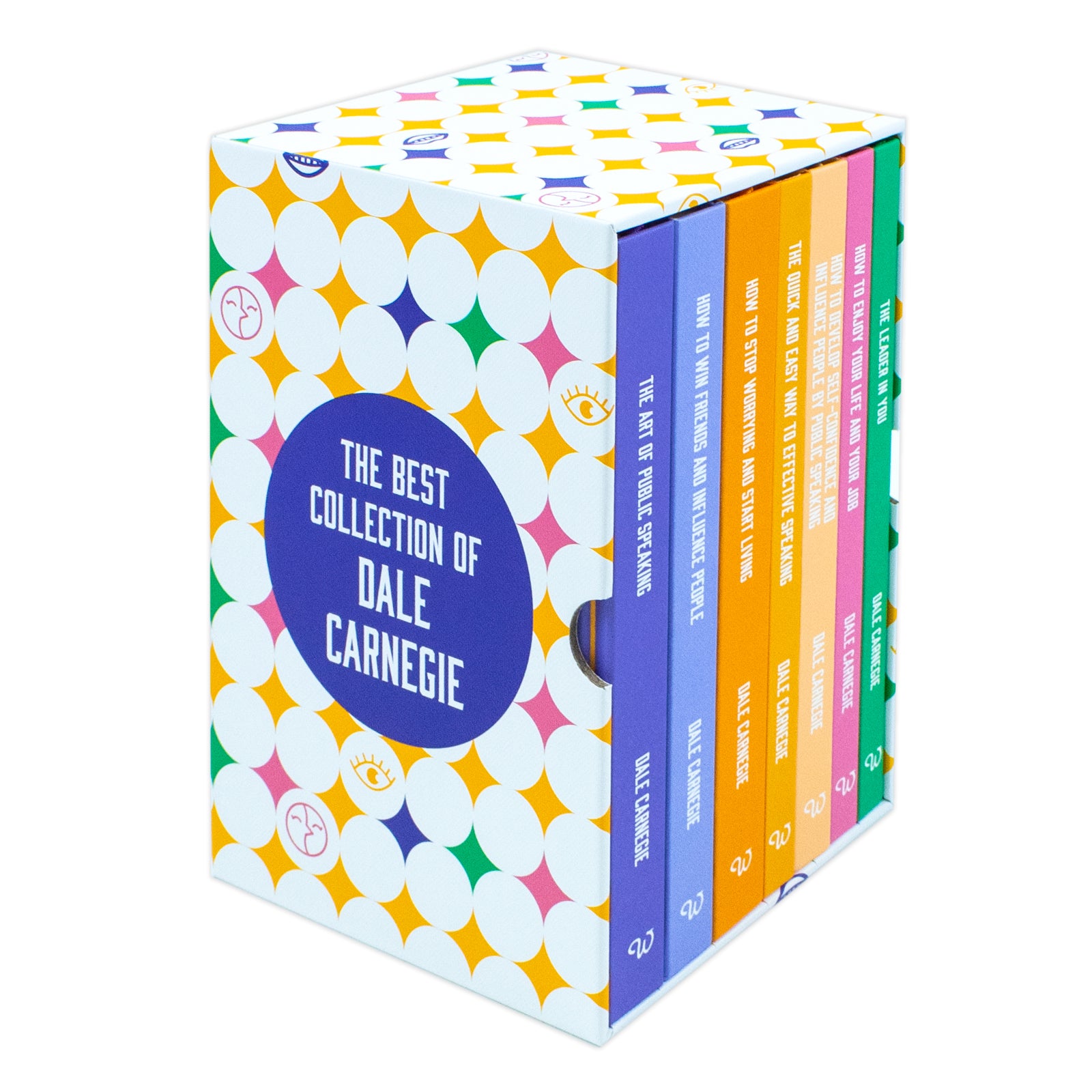 Dale Carnegie 7 Book Collection hardback set including The Leader in You and How to Win Friends and Influence People