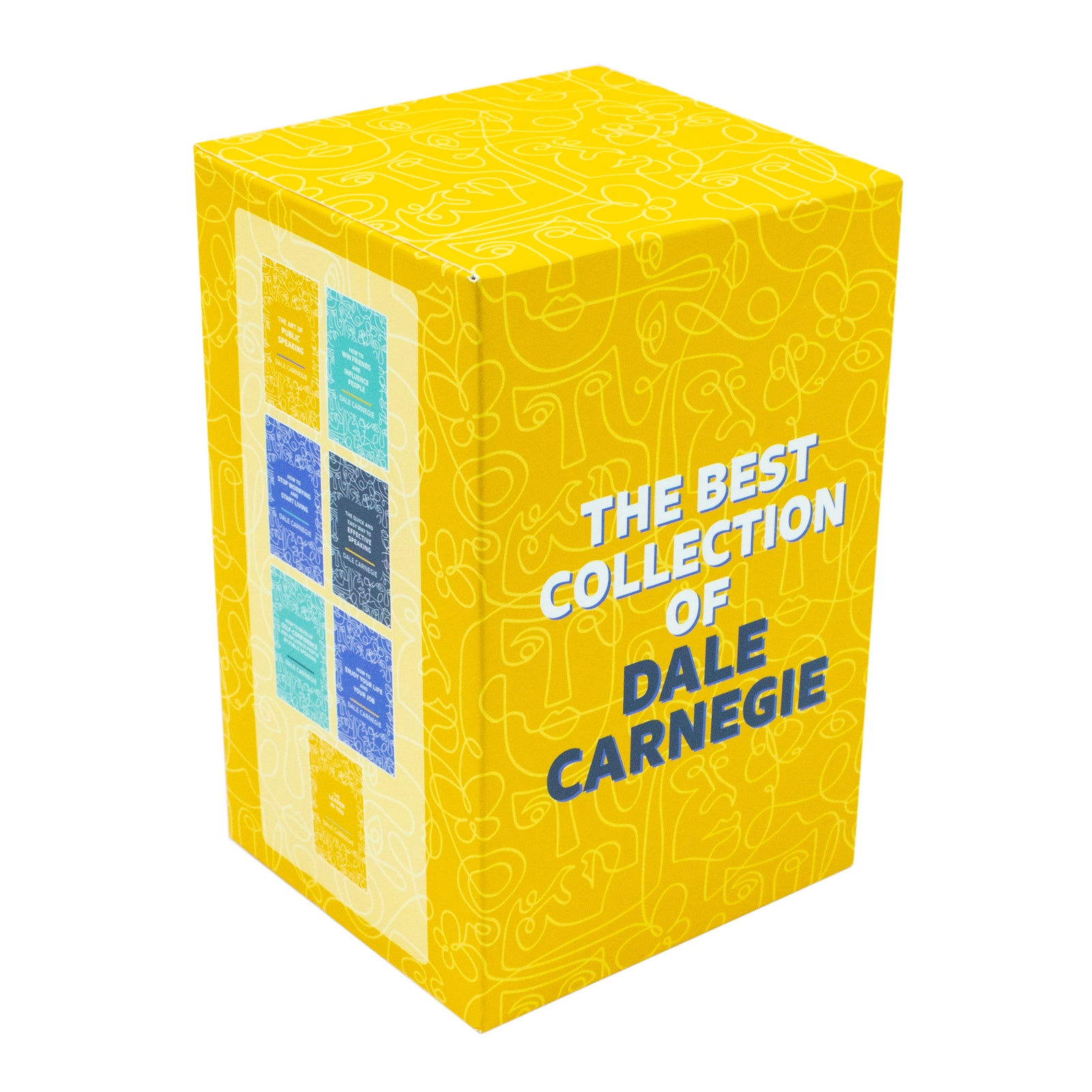 Dale Carnegie 7 Books Collection Set - close-up of paperback cover artwork