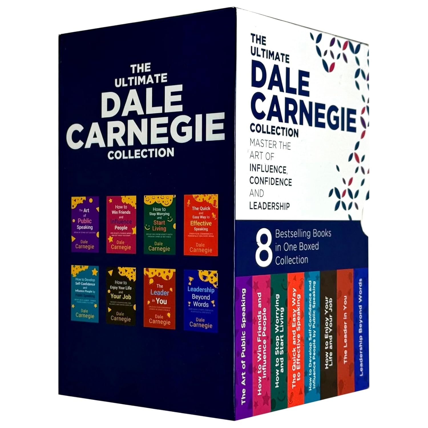 The Ultimate Dale Carnegie 8 Books Collection Set - Non Fiction Paperback box set front cover