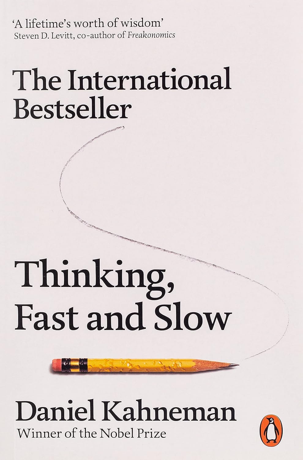 Noise by Daniel Kahneman Olivier Sibony and Cass R Sunstein and Thinking Fast and Slow paperback covers