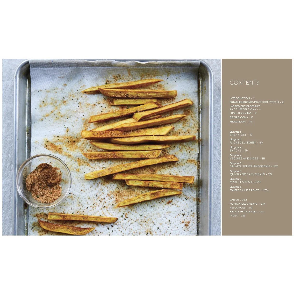 Spine and edge detail of Danielle Walker's Eat What You Love hardcover cookbook