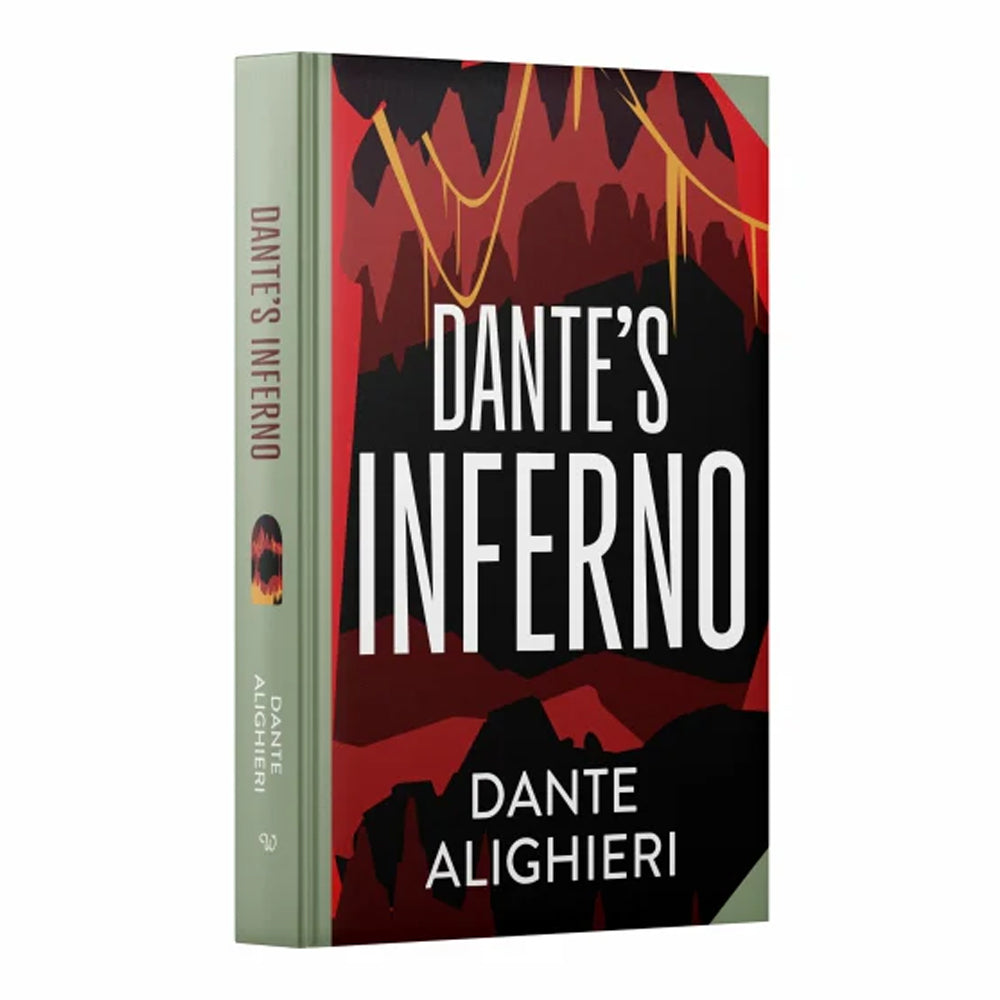 Hardback copy of Dante's Inferno by Dante Alighieri, classic Divine Comedy edition