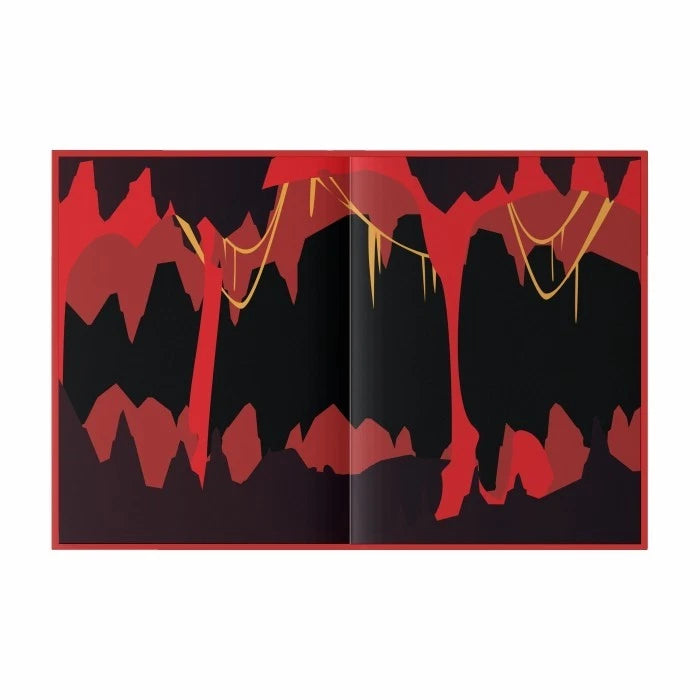 Spine view of Dante's Inferno hardback by Dante Alighieri, sprayed edge premium edition