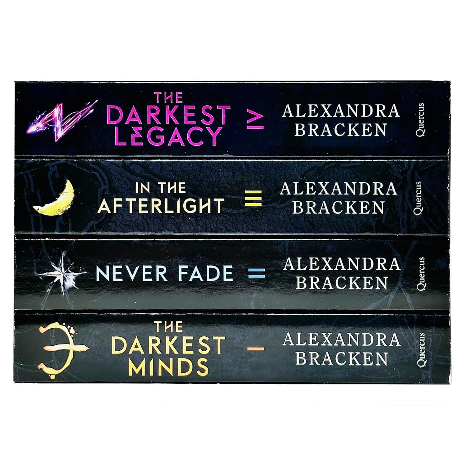 The Darkest Minds, Never Fade, In the Afterlight, The Darkest Legacy paperback box set by Alexandra Bracken