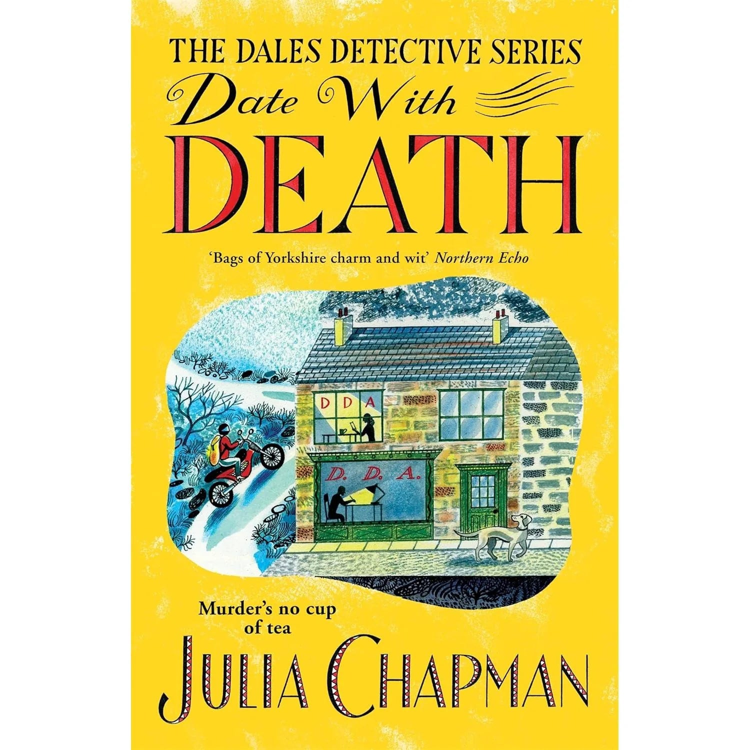 Date with Death by Julia Chapman - The Dales Detective Series Book 1 - brand new paperback cosy crime novel
