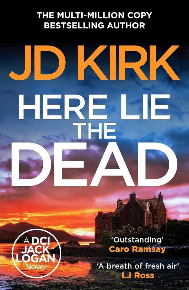 Where the Pieces Lie and A Killer of Influence paperback covers - JD Kirk DCI Logan crime thriller