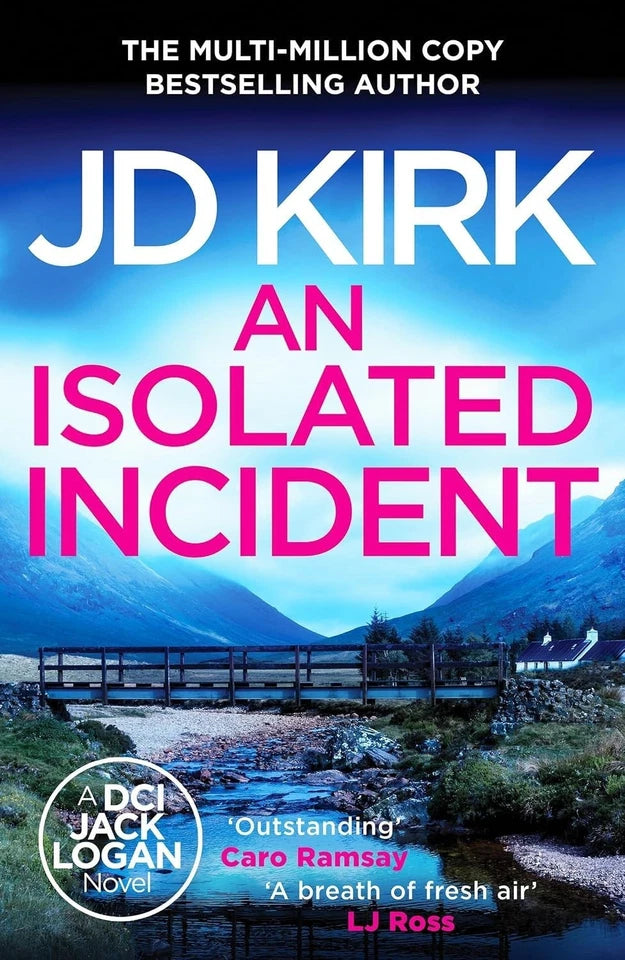 DCI Logan Crime Thrillers by JD Kirk 10 book paperback collection set full display