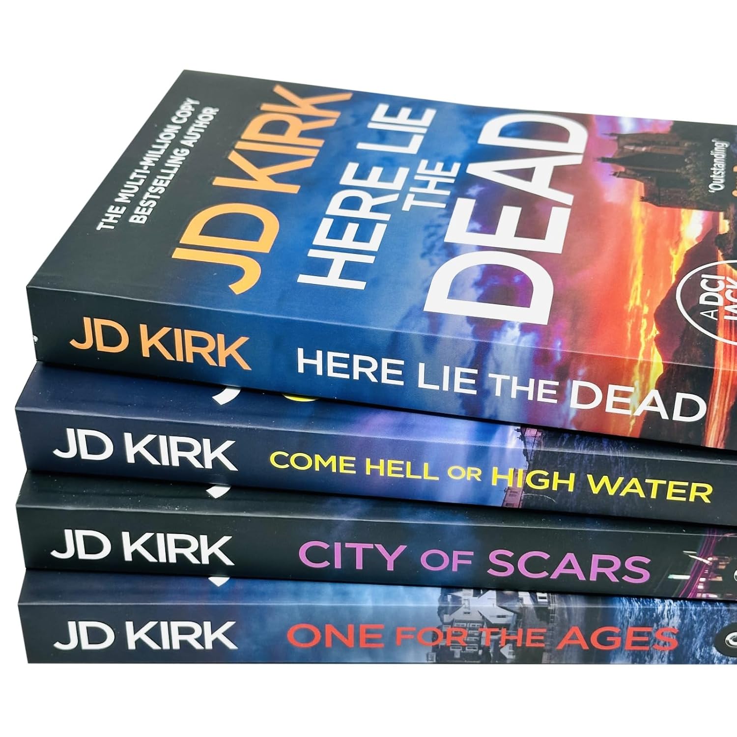 City of Scars - DCI Logan Crime Thrillers Book 14 by JD Kirk paperback cover