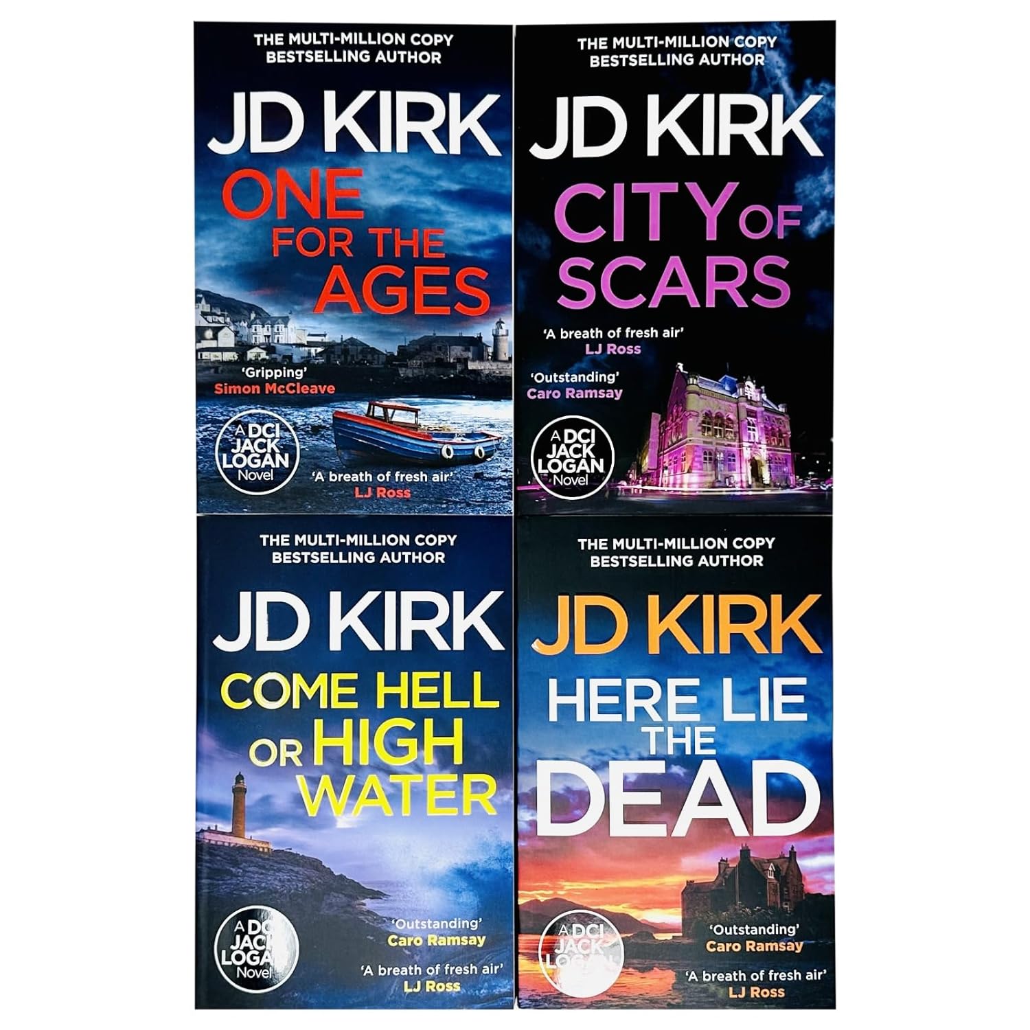 Come Hell or High Water - DCI Logan Crime Thrillers Book 13 by JD Kirk paperback cover