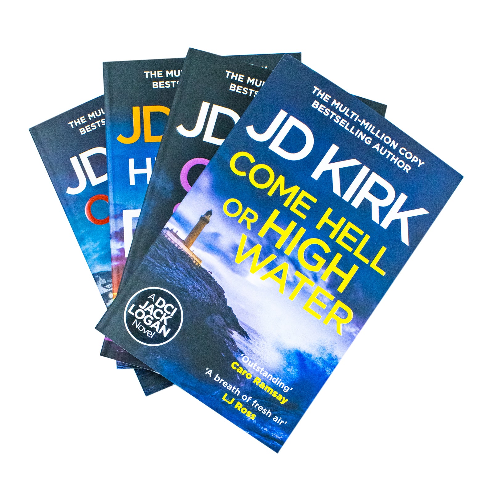 DCI Logan Crime Thrillers by JD Kirk - Scottish Highland crime paperback books 13-16