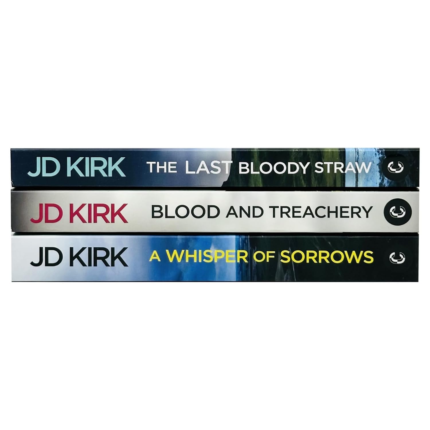 DCI Logan Crime Thrillers by JD Kirk paperback book set - Scottish crime fiction gift collection
