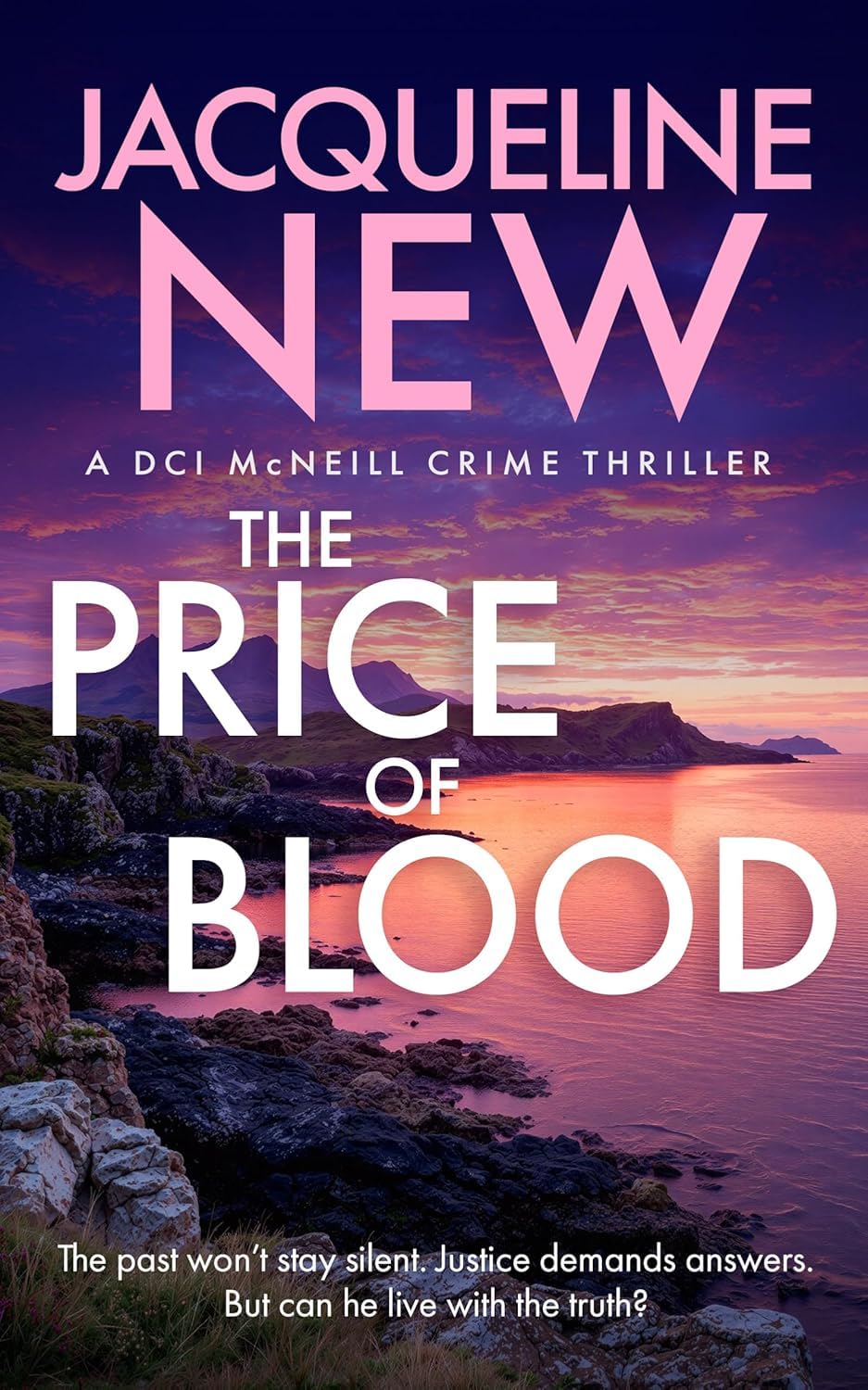 DCI McNeill Crime Thriller Series 5 books collection set by Jacqueline New, full paperback set displayed